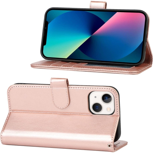 iPhone 13 Mini Wallet Case,Premium Leather Card Holder Card Slot Magnetic Closure Flip Kickstand Women Wallet