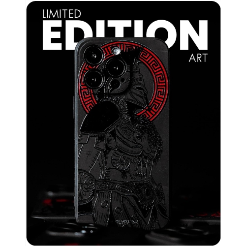 Gladiator compatible avec l’étui antichoc iPhone 14 Pro [brillant], mince et protecteur pour hommes 5,8