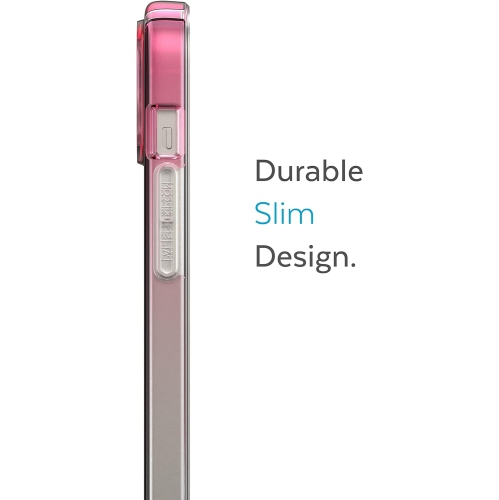 Products Gemshell Ombre Case fits iPhone 14 Plus, 6.7" Model, Digital Pink Fade/Clear