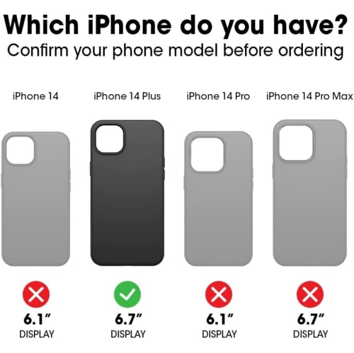 Étui Commuter 14 plus compatible avec l'étui protecteur antichoc antirayure iPhone 14 plus pour iPhone