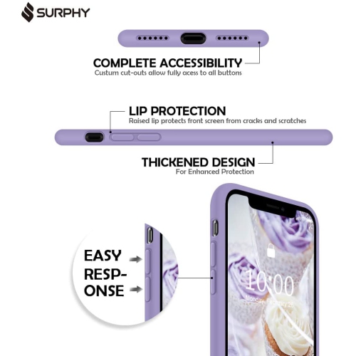 iPhone XR Silicone Case,Liquid Silicone Gel Rubber Anti-Scratch 6.1 inch Phone Case for iPhone XR