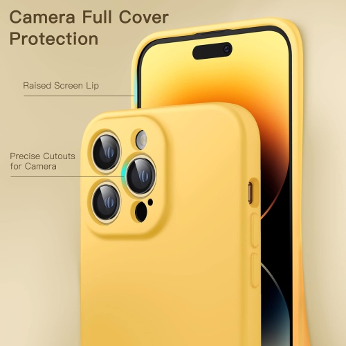 Magnetic Silicone Case for iPhone 14 Pro 6.1-Inch, Compatible with MagSafe,