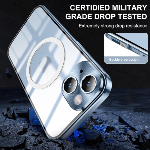 Case for iPhone 14 Plus, Compatible with Magsafe 360 Degree Full Body Protection Case Magnetic Attraction