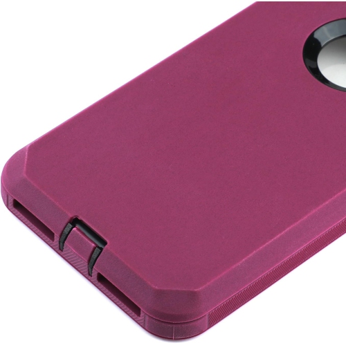 Case for iPhone 7 Plus/8 Plus, Heavy Duty 3 in 1 Built-in Screen Protector Cover Dust-Proof Shockproof Drop-Proof