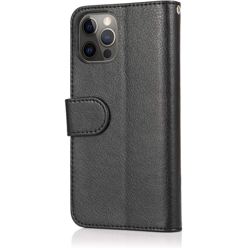 for iPhone 12 Pro Max Case,for iPhone 12promax Case,PU Leather Zip Pocket Wallet Flip Case Magnetic Closure