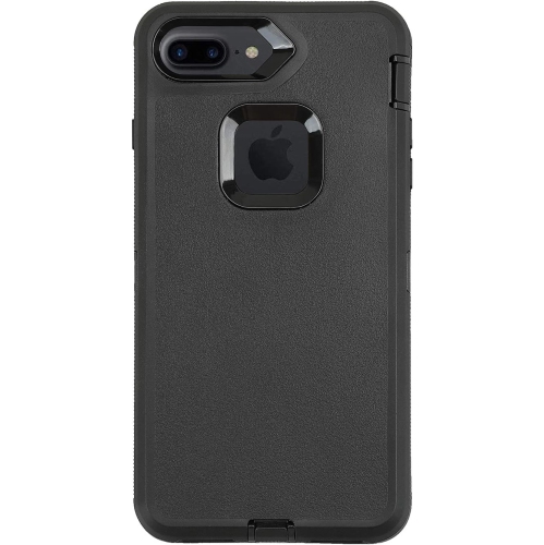 for iPhone 7 Plus Case/iPhone 8 Plus Case, Heavy Duty 3 in 1 Built-in Screen Protector Case Cover Dust-Proof Shockproof