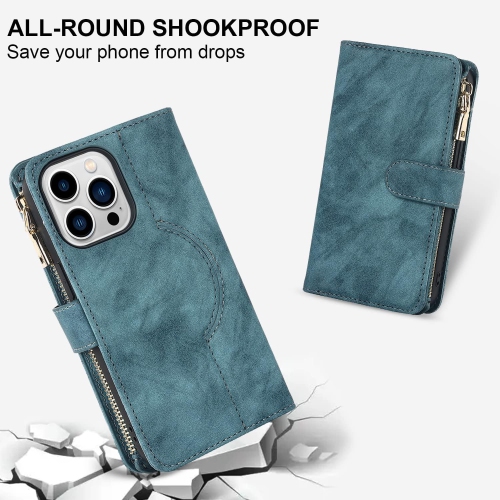 etui iPhone 13 Pro Max Case Wallet Magsafe Compatible,iPhone 13 Pro Max Phone case with Card Holder,Magnetic