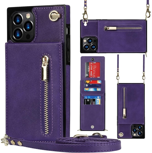 GENERIC  Crossbody Phone Case for Iphone 12 Pro Max Case With Card Holder for Women, Iphone 12 Pro Max Case Wallet