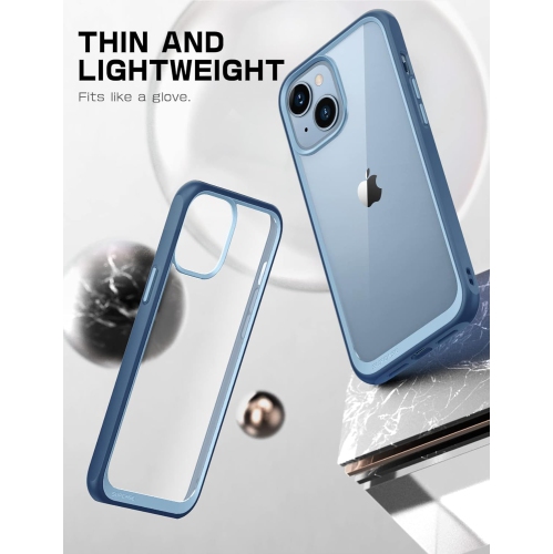Unicorn Beetle Style Series Case for iPhone 14 / iPhone 13 6.1 Inch, Premium Hybrid Protective Slim Clear Case