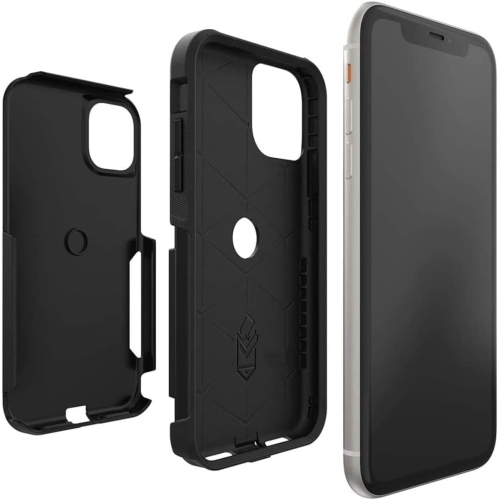 Commuter Case for iPhone 11 Commuter Phone Case for iPhone 11 Case 6.1 inch - Black