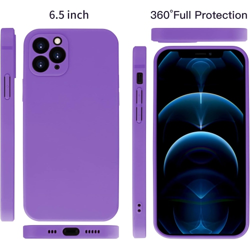 iPhone 11 Pro Max Case Compatible with iPhone 11 Pro Max Matte Silicone Gel Cover with Full Body Protection