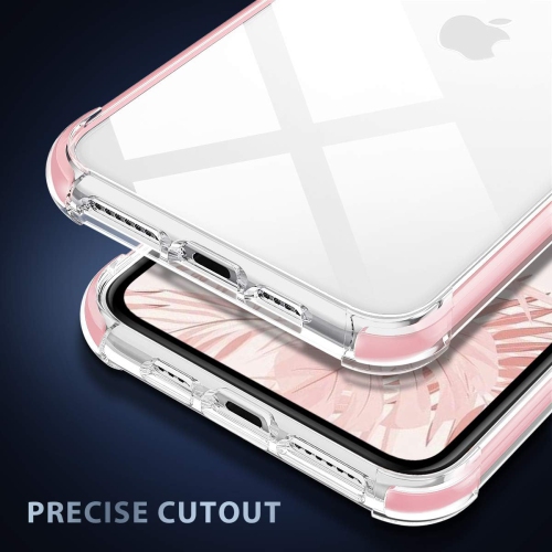 iPhone Xs Max Case Clear Hybrid TPU Hard Cover with Thin Shockproof Bumper Protective Case for iPhone Xs Max