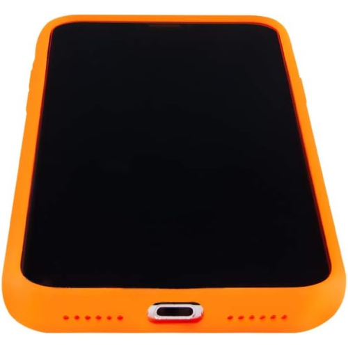 - iPhone 11 Neon Orange Silicone Case - Flexible Protective Case for iPhone 11 - Bright Orange iPhone Case