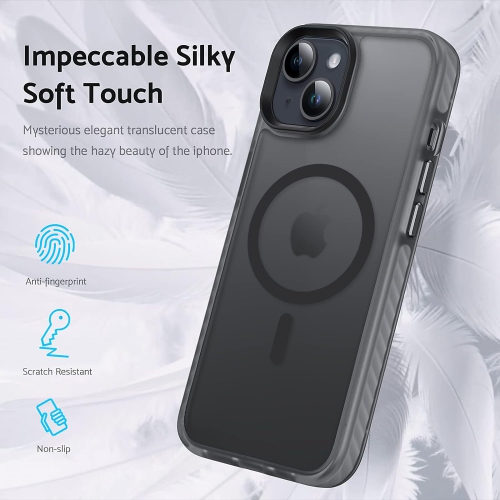 Magnetic Designed for iPhone 14/13 Case, Compatible with Magsafe, Military Grade Drop Protective