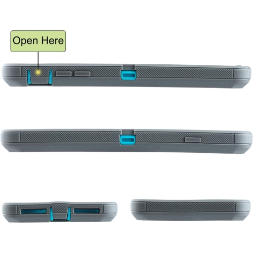 Case for iPhone 7 Plus/8 Plus Built-in Screen Protector Cover Heavy Duty 3 in 1 Dust-Proof Shockproof Dropproof