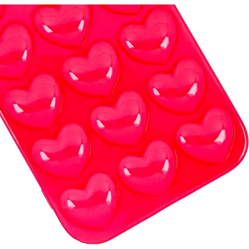 iPhone 14 Pro Case for Women, 3D Pop Bubble Heart Kawaii Gel Cover, Cute Girly for iPhone14 Pro 6.1 inch - Hot