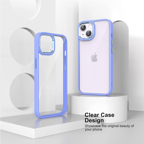 Case for iPhone 14 Plus 6.7-Inch, iPhone 14 Plus Case Clear Non-Yellowing Shockproof Phone Bumper Cover,