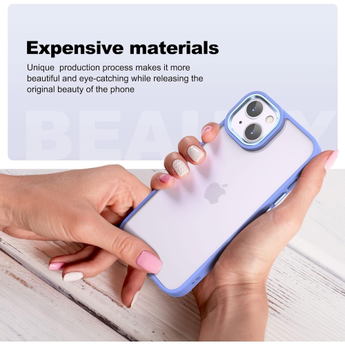 Case for iPhone 14 Plus 6.7-Inch, iPhone 14 Plus Case Clear Non-Yellowing Shockproof Phone Bumper Cover,