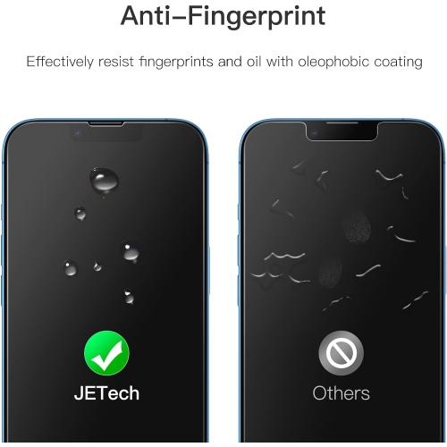 Full Coverage Screen Protector for iPhone 13 mini 5.4-Inch, 9H Tempered Glass Film Case-Friendly, HD Clear,