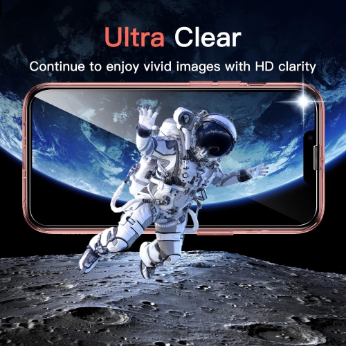 3 in 1 Case for iPhone 13 6.1-Inch, with 2-Pack Screen Protector and 2-Pack Camera Lens Protector, Full Coverage