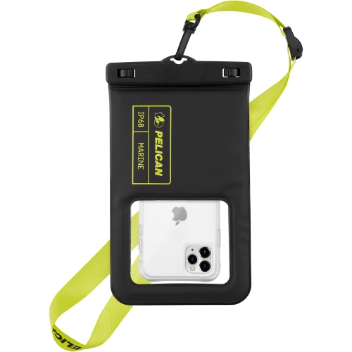 Pelican Marine IP68 Waterproof Phone Pouch Case XL Size Floating Waterproof Phone Case iPhone 14 Pro Max 13