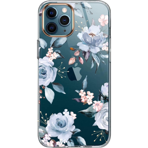 GENERIC  Iphone 11 Pro Case, Iphone 11 Pro Cute Case With Flowers, for Girly Women, Shockproof Clear Floral Pattern Hard