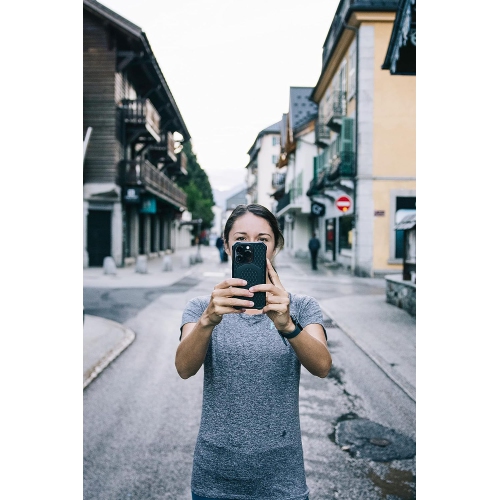 UAG Designed for iPhone 14 Case Clear Frosted Ice 6.1" Essential Armor Built-in Magnet Compatible with MagSafe Charging