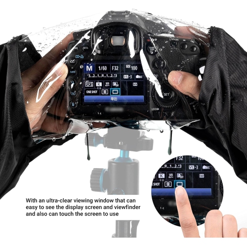 DSLR Mirrorless Camera Rain Cover Sleeve Raincoat Dust Proof Protector for Sony A7R V A7IV III II A7C A7RIV A7RIII