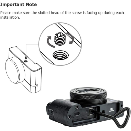 Solid Metal Hand Grip Secure Handle Bracket for Sony RX100 VII RX100VII RX100M7 DSC-RX100 VII DSC-RX100VII