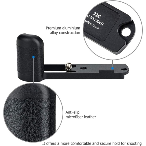 Solid Metal Hand Grip Secure Handle Bracket for Sony RX100 VII RX100VII RX100M7 DSC-RX100 VII DSC-RX100VII