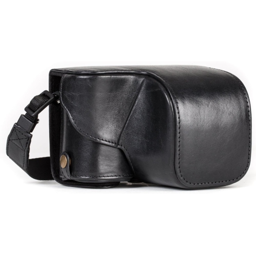 GENERIC  Ever Ready Genuine Leather Camera Case Compatible With Sony Alpha A6300, A6000 (16-50 Mm)