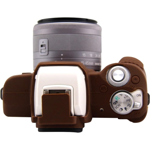 Silicon Case for Canon M50 M50 Mark II, Soft Silicon Protective Camera Cover for Canon EOS M50 EOS M50 II