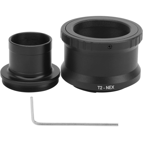 GENERIC  Telescope Adapter Ring, 1.25In Astronomical Telescope T Mount Tube Ring Adapter for Sony E Mount Mirrorless Camera