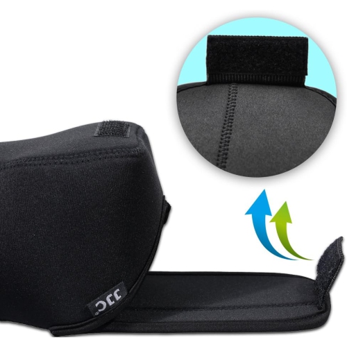 Étui léger en néoprène pour appareil photo Canon EOS R8 R10 Rebel T7 T6 T6i Nikon Z50 Z6 Z7 D3300 D3400 D5300 Sony