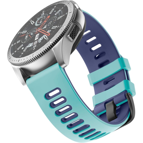 Band for Samsung Gear S3 Frontier/Gear S3 Classic/Galaxy Watch 46mm,22mm Quick Release Soft Silicone