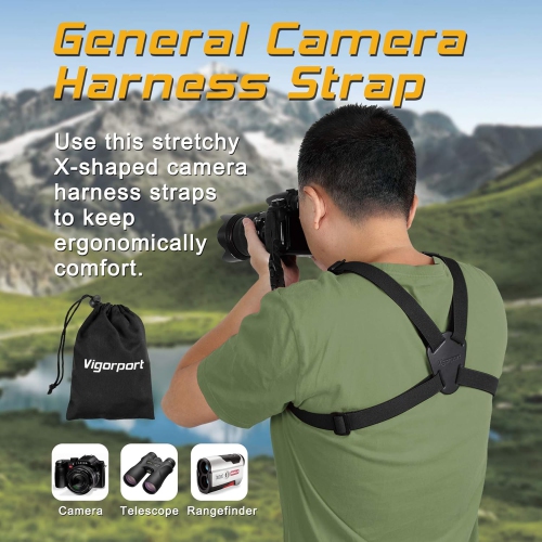 Camera Strap,Cross Shoulder Straps for Binoculars, Rangefinders with Canon, Nikon, Sony