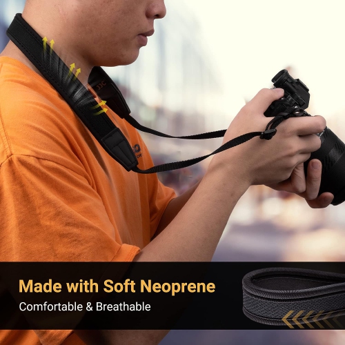 Mirrorless Camera Neck Strap Shoulder Belt for Sony A7C A6600 A6500 A6400 A6300 A7 IV III A7R IV A7S III A9 II Fujifilm