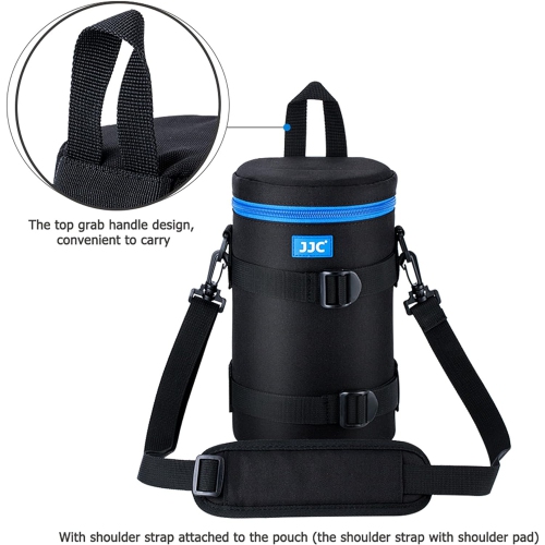 Large Camera Lens Pouch Case Bag for Canon EF 100-400mm, 70-200mm f2.8 III II, 180mm f3.5L, RF 600mm f11, AF-S