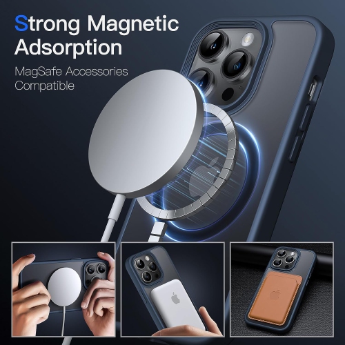 Magnetic Case for iPhone 14 Pro 6.1-Inch Compatible with MagSafe,