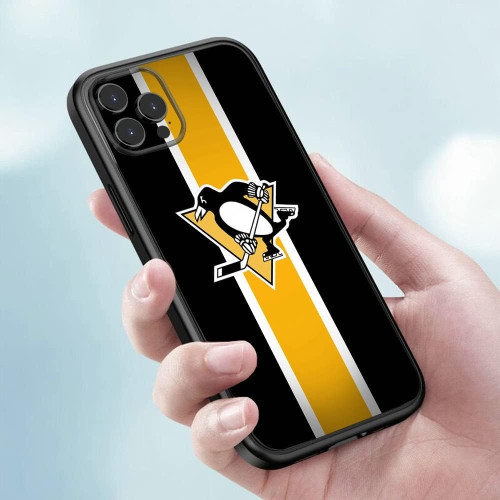 Penguin Case for iPhone 14 Pro, Sleek Minimalist Aesthetic Anti-Scratch Shockproof Protective Phone Bumper Case Cover