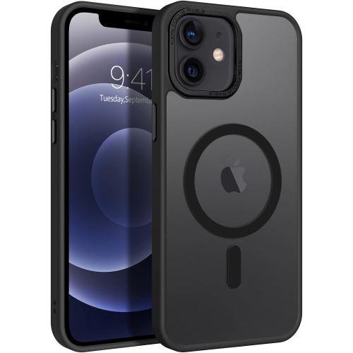 GENERIC  Iphone 12 Case, Iphone 12 Phone Case, Iphone 12 Pro Case, [Compatible With Magsafe] Slim Translucent Matte