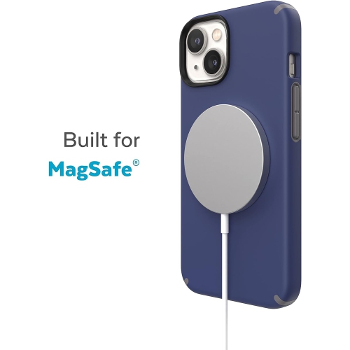 Products Candyshell Pro Case Fits iPhone 14 & 13, 6.1" Model, Built for Magsafe, Prussian Blue/Cloudy Grey