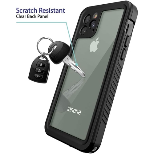 iPhone 11 Pro Waterproof 5.8 Inch Case with Built-in Screen Protector Shockproof Snowproof Dustproof Cases, IP68