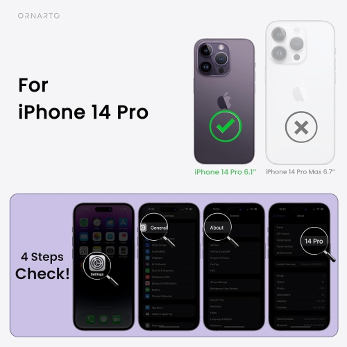 Compatible with iPhone 14 Pro Case, with 2 x Screen Protector Liquid Silicone Gel Rubber Cover [Full Body]