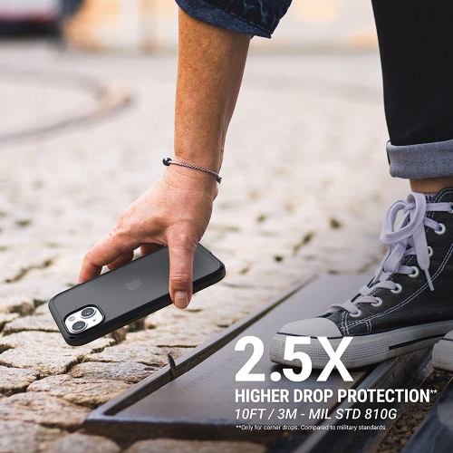 iPhone 13 Mini Case Influence Series Slim Case, Finger-Print Safe Cases, Drop Proof Phone, with Lanyard