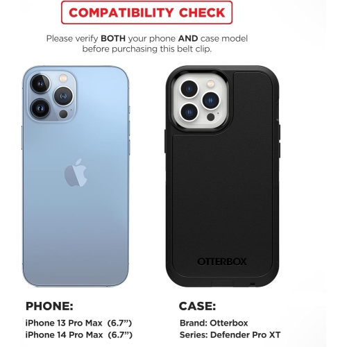 Belt Clip, Fits Otterbox Defender Pro-XT Series Holster Only - Case Not