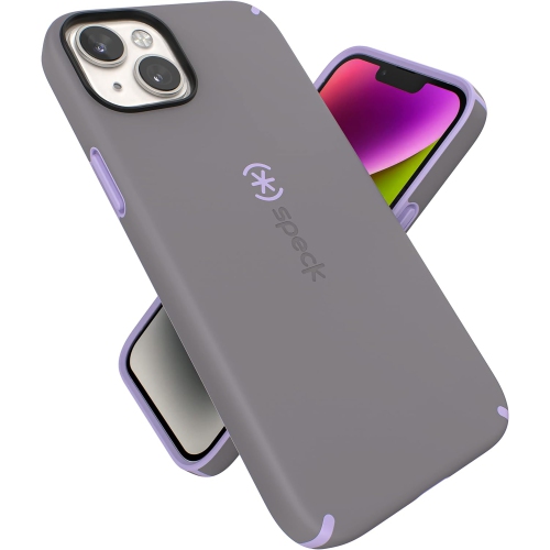 GENERIC  Products Candyshell Pro Case Fits Iphone 14 Plus, 6.7" Model, Built for Magsafe, Cloudy Grey/spring In Purple