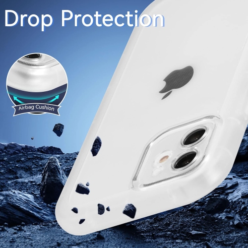 Case for iPhone 11 6.1 inch,Clear Mobile Phone Case Soft TPU Silicone Case Non-Yellowing Crystal Case