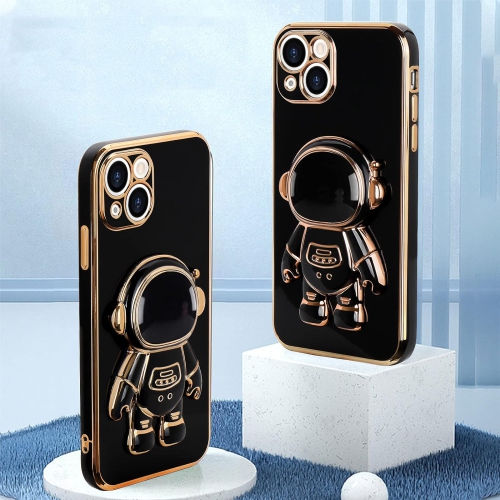 Compatible with iPhone 13 Case Cute 3D Astronaut Stand Design Camera Protection Shockproof Soft Back Cover