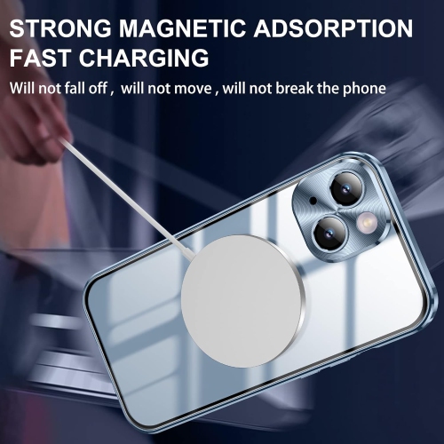 Case for iPhone 14 Plus, Compatible with Magsafe 360 Degree Full Body Protection Case Magnetic Attraction